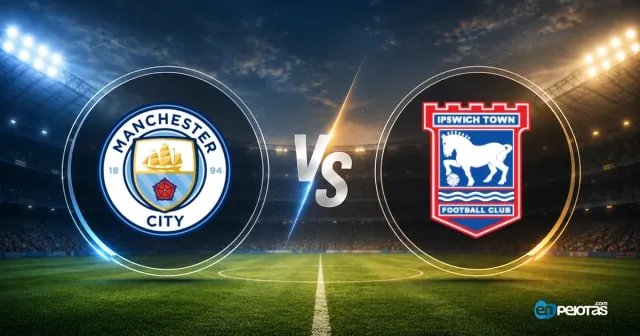 City, líder invicto, recibe a un Ipswich en crisis