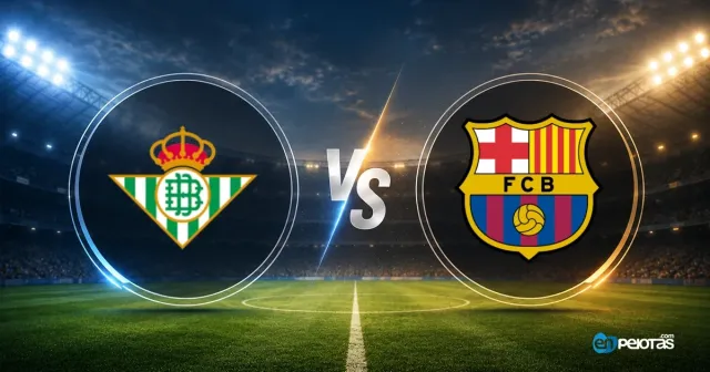 Betis recibe al líder Barcelona, invicto total
