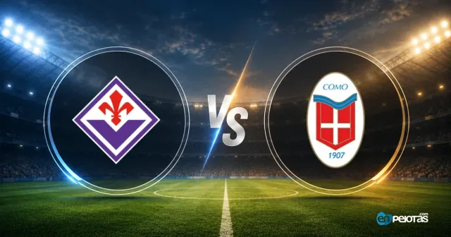 Como vence 1-3 a la Fiorentina