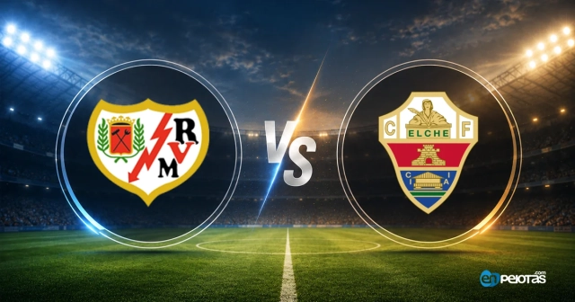 Elche golea 0-3 al Rayo con dos penales