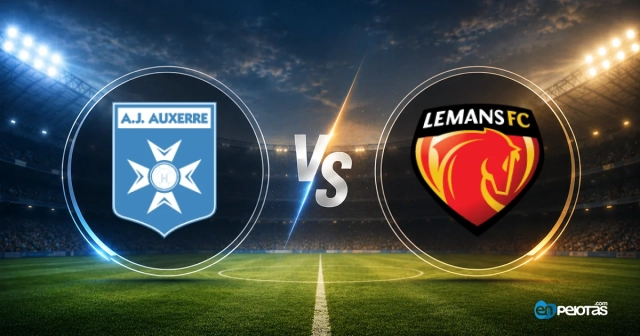 Auxerre 1-1 Le Mans: empate pese al dominio local