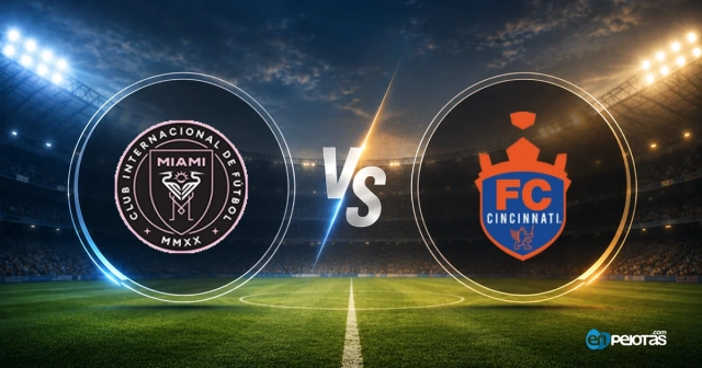 Inter Miami empata 2-2 con Cincinnati al final