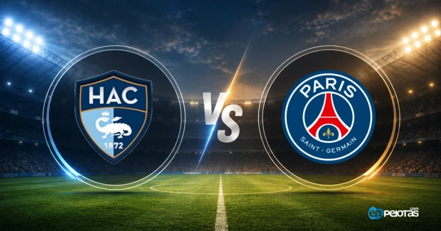 Hakimi anota tres y el PSG golea 5-1 al Le Havre
