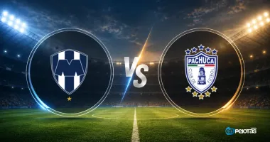 Monterrey golpea dos veces en tres minutos y resiste a Pachuca para ganar 2-1