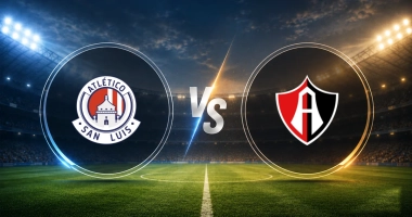 Atlas golpea una sola vez y vence 1-0 a un Atlético San Luis dominante