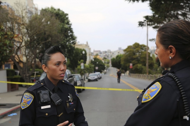 Patrullajes en San Francisco tras tiroteo que dejó heridos