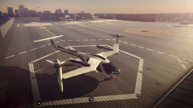 Uber presenta plan para ofrecer taxis aéreos
