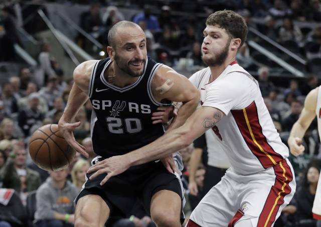 Aldridge lidera balanceado ataque de Spurs ante Heat