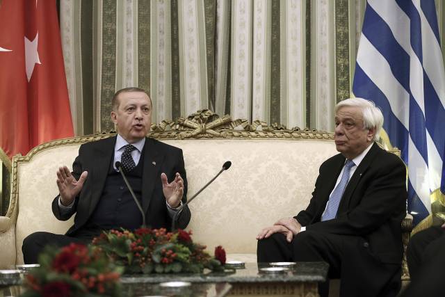 Grecia: Visita de Erdogan tiene un comienzo tenso