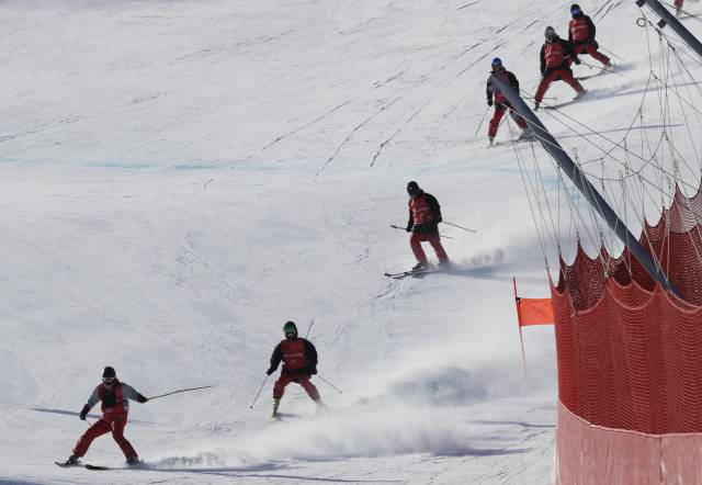 El esquí alpino comienza por fin en Pyeongchang