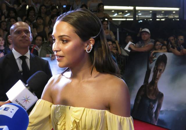 Vikander: ‘Me gusta que Croft sea testaruda’
