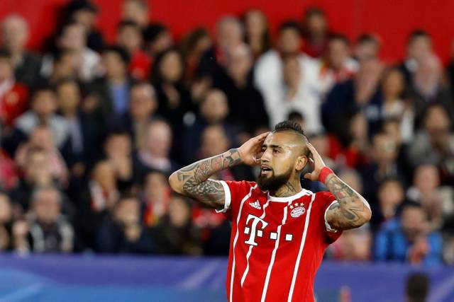 Vidal se operará la rodilla, en duda para Real Madrid