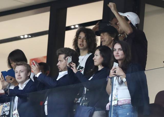 Mick Jagger podría dar mala suerte en el mundial