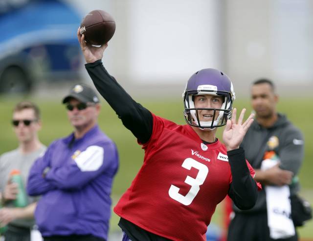 Siemian se adapta a su nuevo papel con Vikings