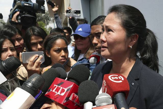 Perú: apresan a Keiko Fujimori por supuesto lavado de dinero