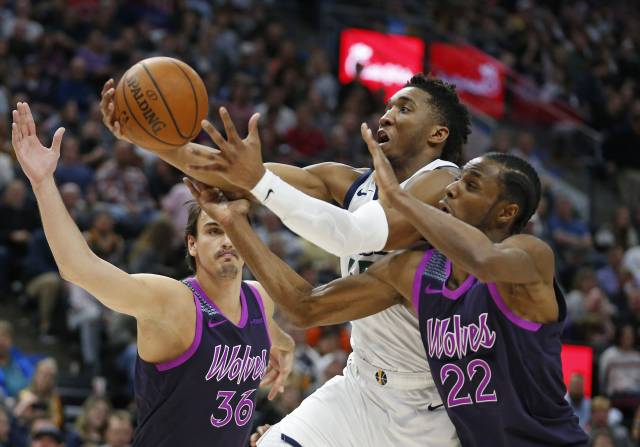 Jazz aprovecha desgaste de Timberwolves y gana 120-100