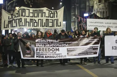 Mzia Amaghlobeli y la ofensiva contra la prensa libre en Georgia