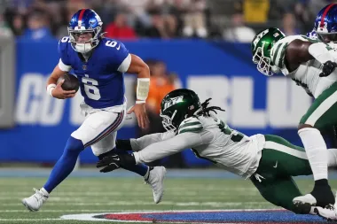 Jaxson Dart ilumina la pretemporada de los Giants mientras los Jets siguen a oscuras