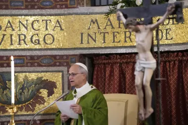El Papa Leo XIV y su visión de la caridad: un domingo con los pobres en Castel Gandolfo
