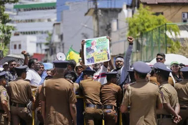 Crisis política en Sri Lanka: El arresto de Ranil Wickremesinghe y las tensiones democráticas en juego