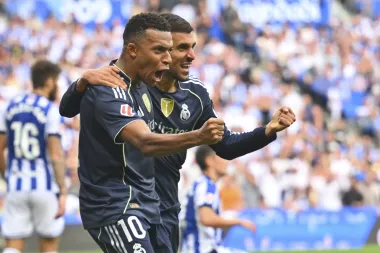 Mbappé brilla en un Real Madrid intenso y resiliente en LaLiga