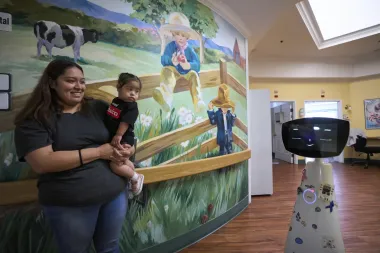 Robin, el robot terapéutico que está revolucionando el cuidado infantil en hospitales