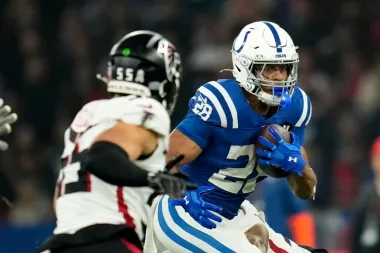 NFL histórico: Jonathan Taylor brilla en Berlín mientras los Giants y los Jets viven jornadas conmovedoras
