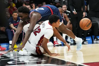 Noche de sorpresas e intensidad en la NBA: Miami Heat arrasa, Washington da el batacazo y Detroit logra una victoria agónica