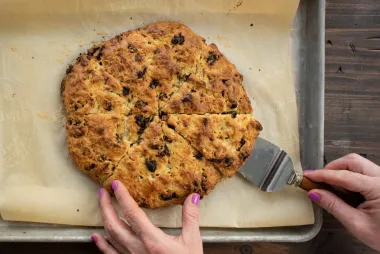 Scones de cereza deshidratada: el secreto mejor guardado para un desayuno navideño inolvidable