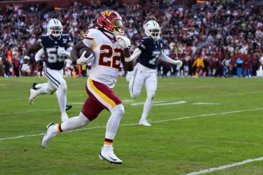 Jacory Croskey-Merritt: la chispa que renace la esperanza de los Commanders