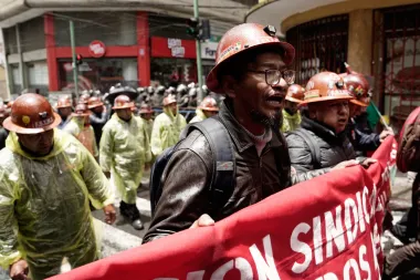 Bolivia en tensión: las reformas de Rodrigo Paz desatan la furia minera