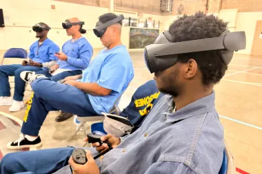 Una nueva oportunidad: Cómo la realidad virtual está transformando las cárceles en California