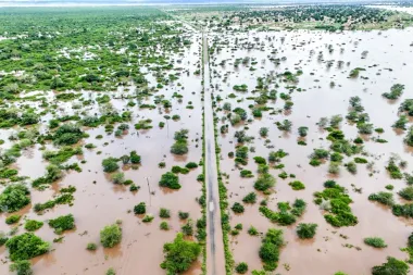 Mozambique bajo el agua: cuando las inundaciones traen cocodrilos y desastres humanos