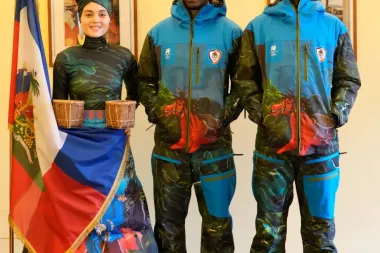 Haití desafía las expectativas: su inspiradora participación en los Juegos Olímpicos de Invierno 2026