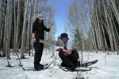 Sequía en las montañas: el Colorado y el oeste enfrentan el peor manto de nieve desde 1941