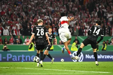 El milagro de Tiago Tomás: el tacón que devuelve a Stuttgart a la final de la DFB-Pokal