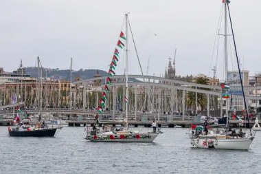 La Flotilla Global Sumud, el bloqueo de Gaza y las tensiones en el Mediterráneo