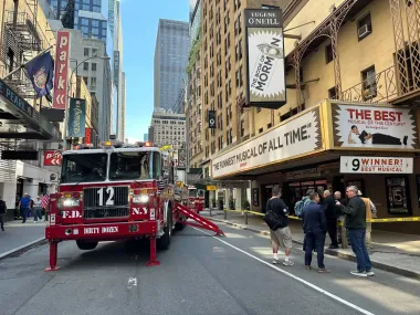 Incendio en el Eugene O’Neill: ‘The Book of Mormon’ pausa funciones y reabre preguntas sobre la seguridad en Broadway