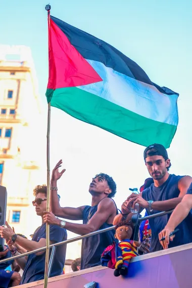 Lamine Yamal, la camiseta y la bandera: cuando el fútbol se vuelve escenario de protesta
