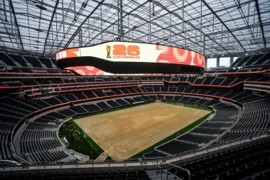 A 30 días del Mundial: SoFi Stadium se transforma para recibir a la Selección y al espectáculo